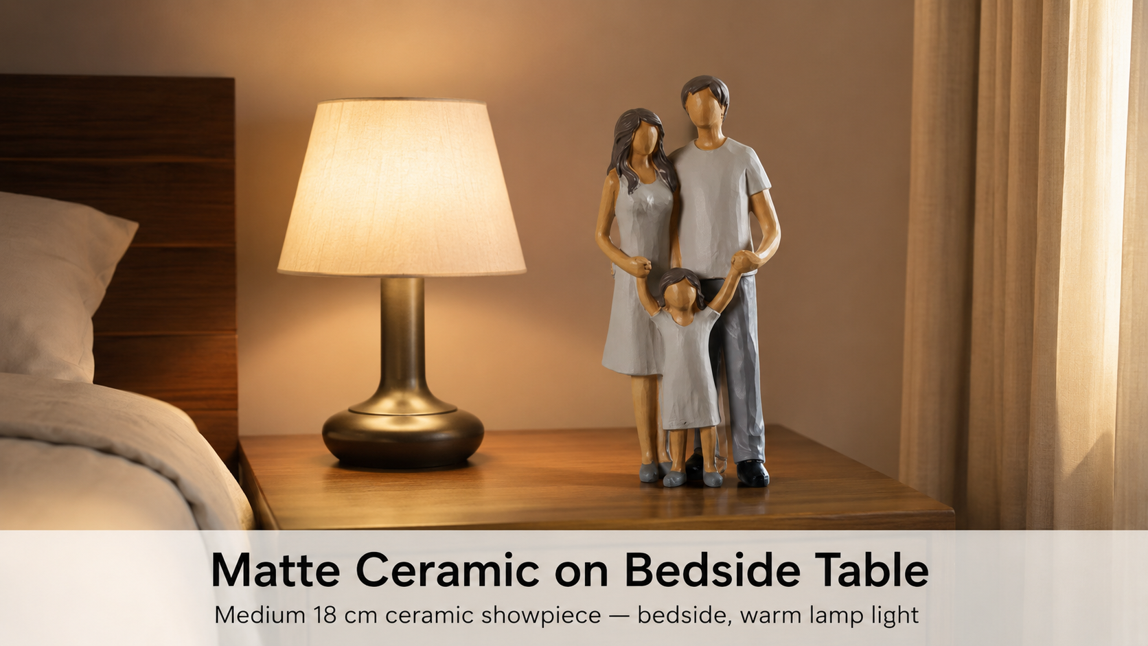 Ceramic vs Resin Bedroom Showpieces Which Looks More Premium for Less