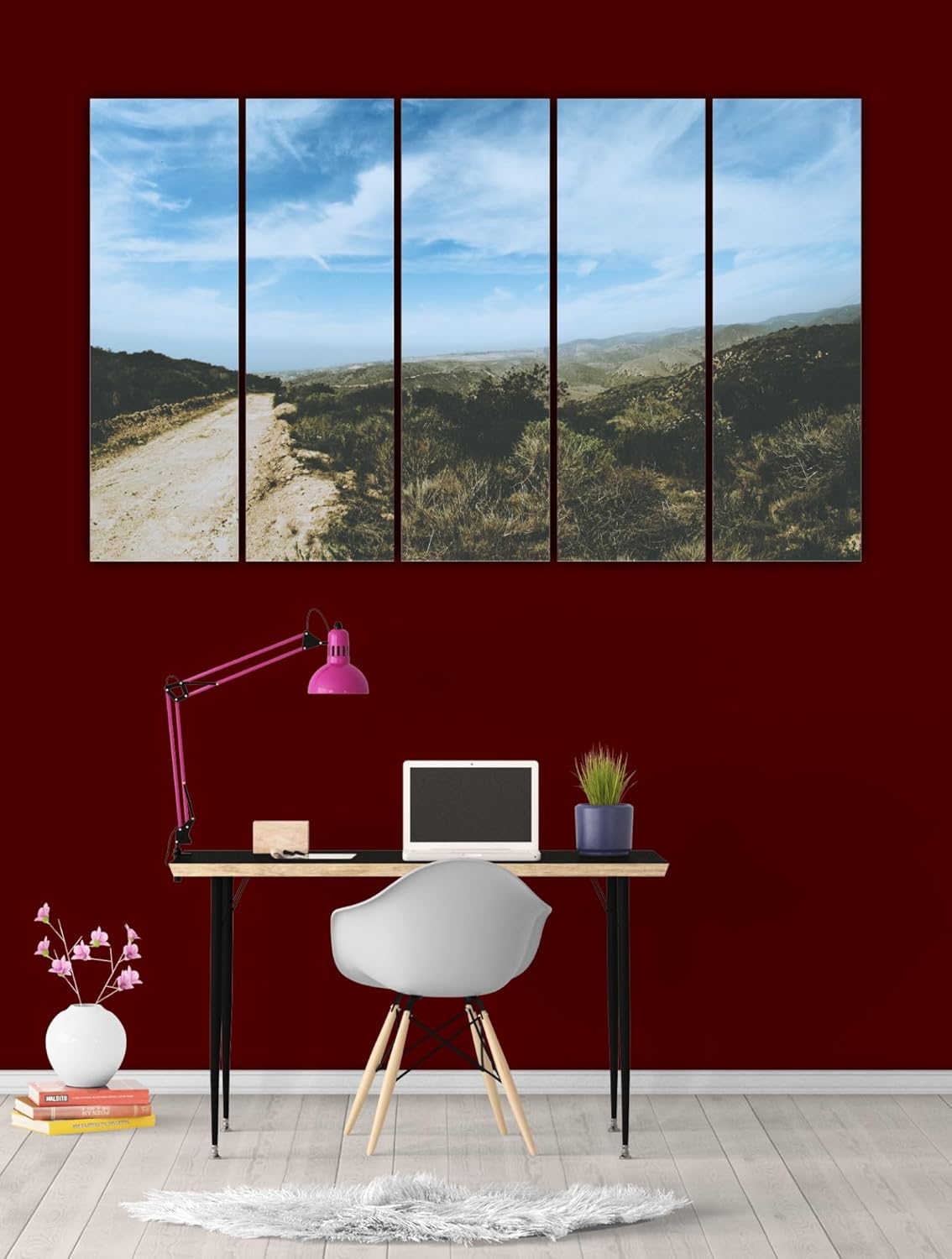 Hill-Yeah Multi-Frame Photography to Make Your Walls Happy - Framed Wall Art displayed in a living room setting