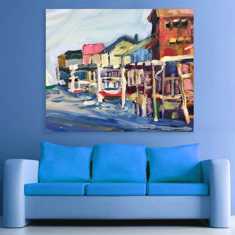 City-tastic Unframed Wall Art That'll Flood Your Space With Color