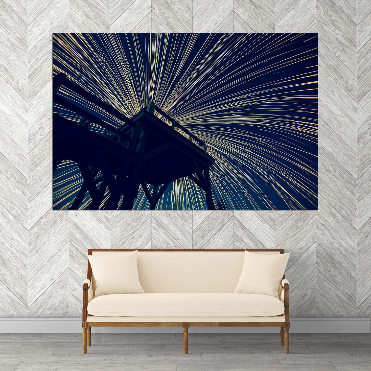 Lighthearted Abstract Unframed Wall Art That Shines