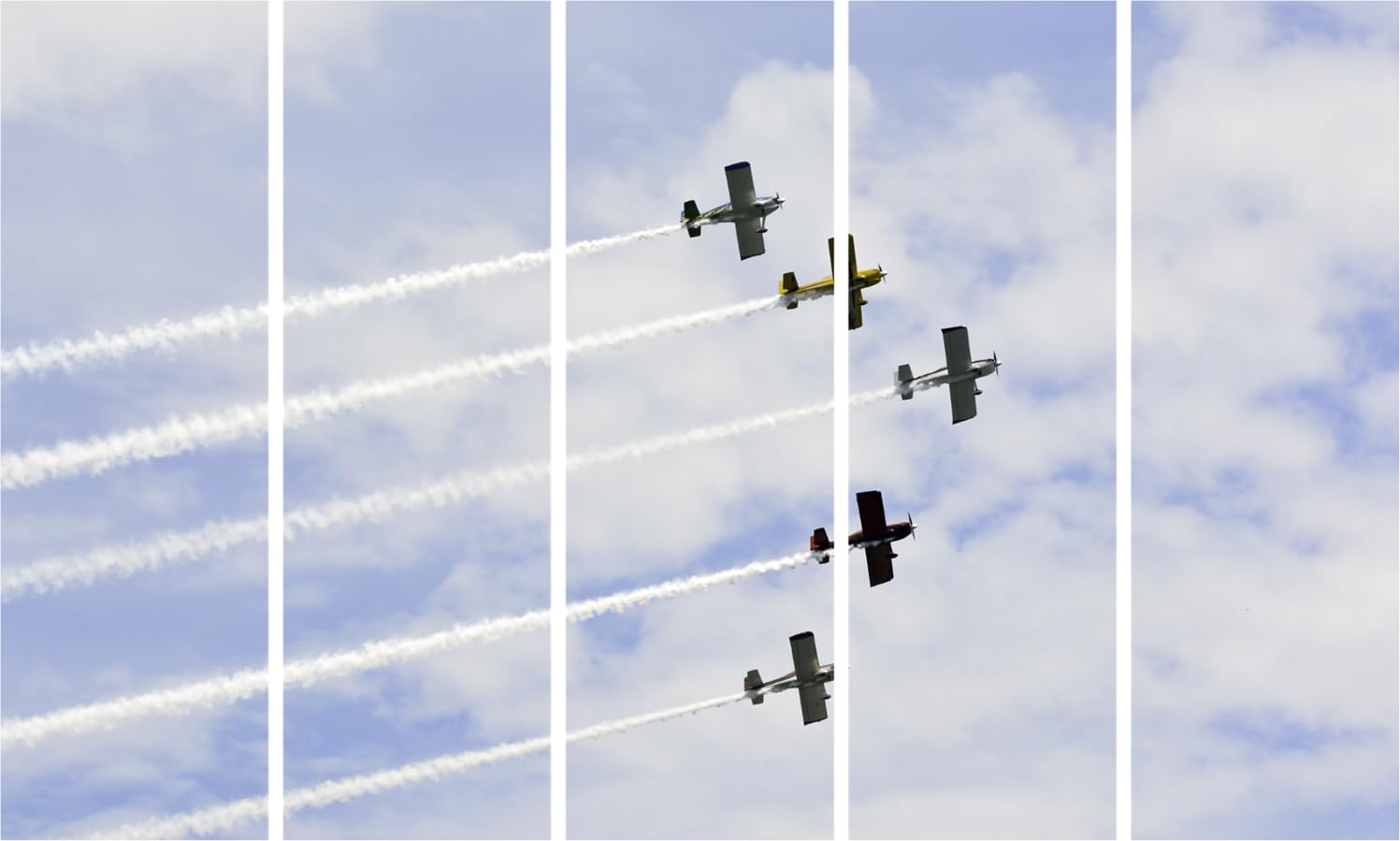 Plane-tastic Multi-Frame Photography Framed Wall Art