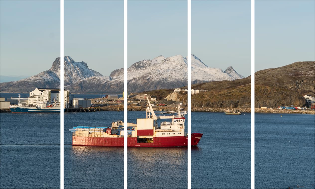 Scenic Express: Multi-Frame Framed Wall Art That Transports You to Nature (150x76cm)
