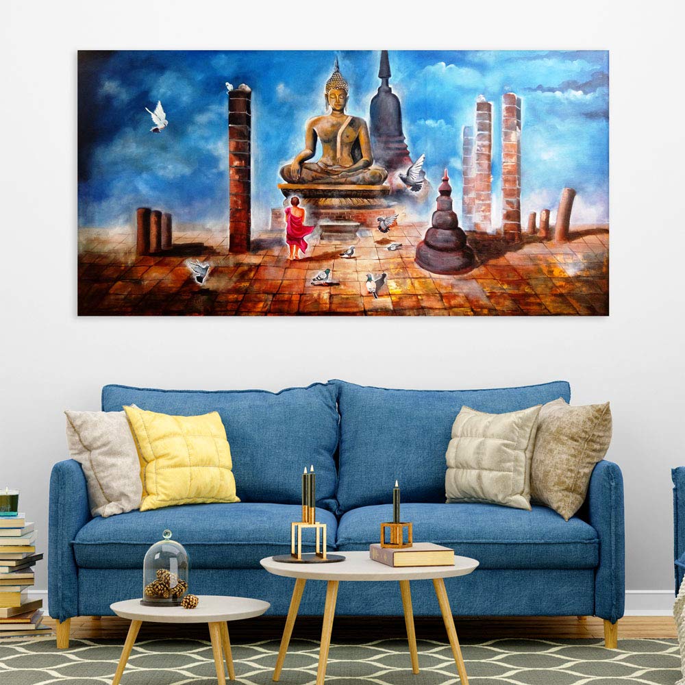 Monk & Buddha Framed Wall Art to Monk-ify Your Zen Space