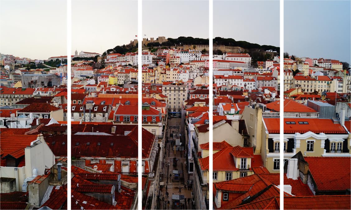 Cityscape-crazy 5-Frame Framed Wall Art That'll Light Up Your Space