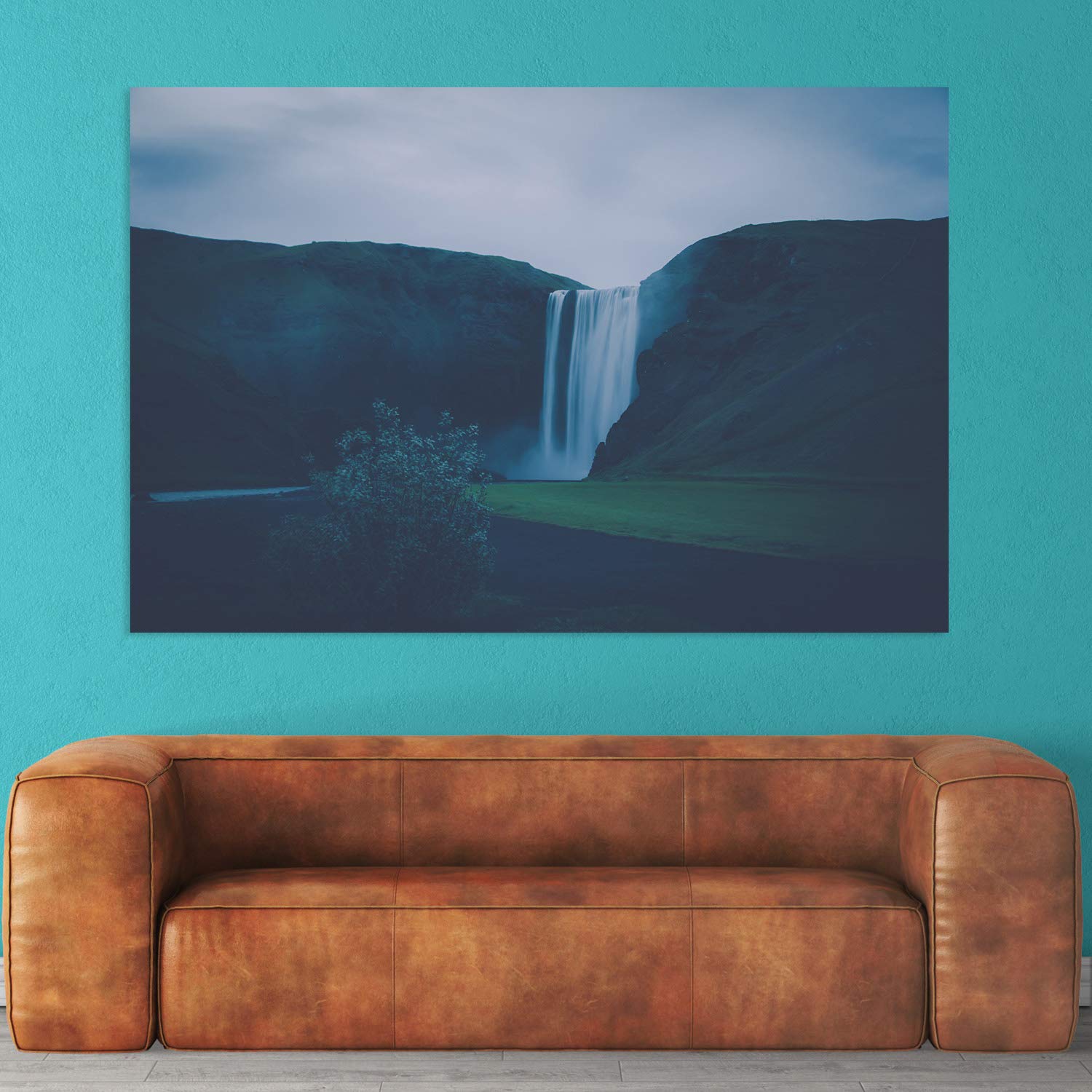 Splash of Serenity: Unframed Nature Wall Art That Falls Right Into Your Heart