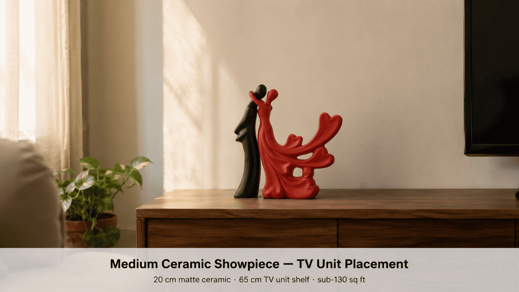 What Size Decorative Showpiece Suits a Small Indian Living Room