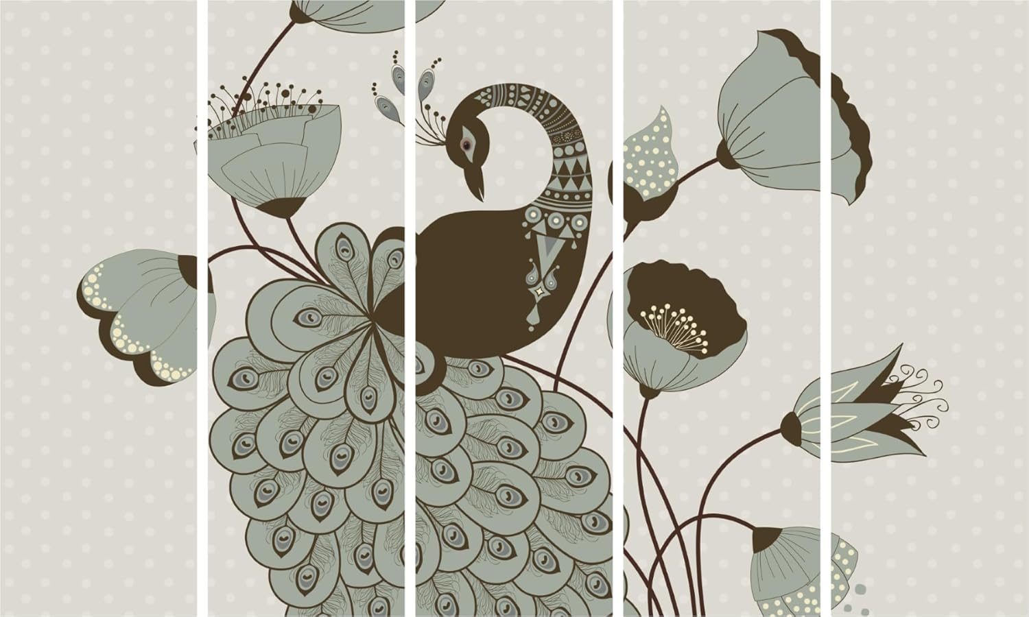 Peacock-tacular Vastu Framed Wall Art Extravaganza