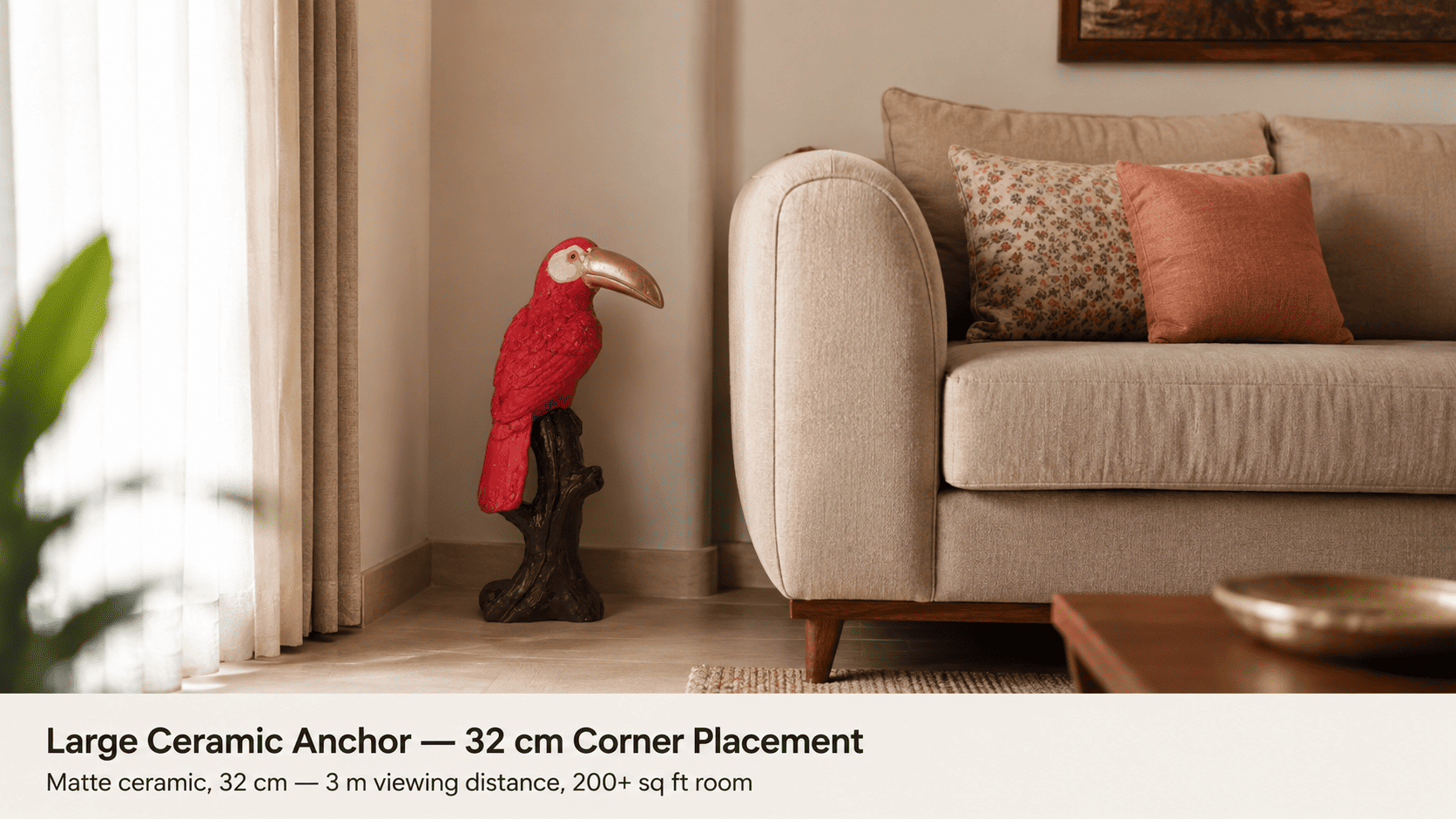 Best Statement Decor Accents for Empty Corners in a Spacious Indian Living Room