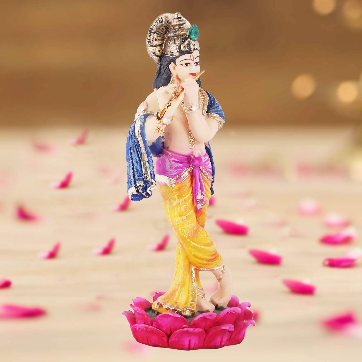 top-beige-color-krishna-idol-playing-flute-on-red-lotus-for-janmashtami-online.jpg