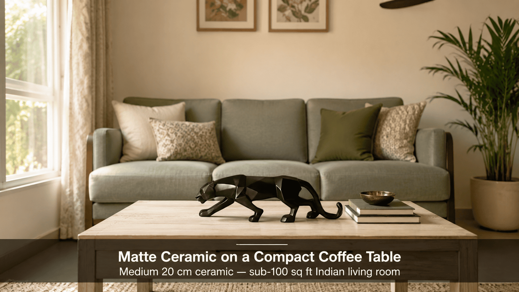 Ceramic vs Resin Showpieces for the Indian Living Room Which Material Fits Your Space
