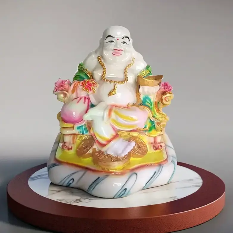 325764-top-unique-handmade-showpiece-of-white-baby-buddha-wearing-an-orange-robe-available-online-in-india.webp