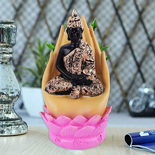325988-best-online-showpiece-of-the-black-colour-meditating-buddha-with-antique-golden-robe-sitting-on-a-full-bloomed-pink-lotus-platform-for-kitchen.jpg