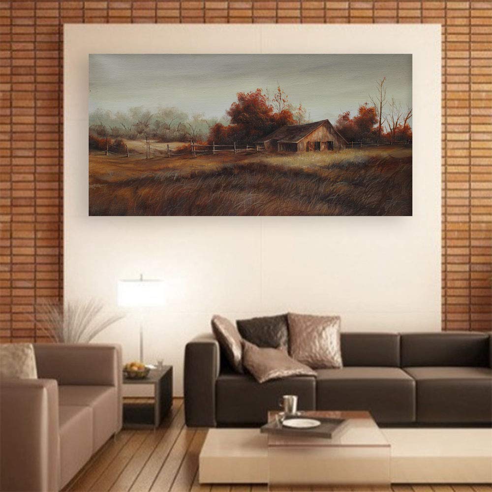 Metropolis-framed Abstract Wall Art That'll Jazz Up Your Space - Premium Cotton Canvas Vibes (85x40.5cm Framed)