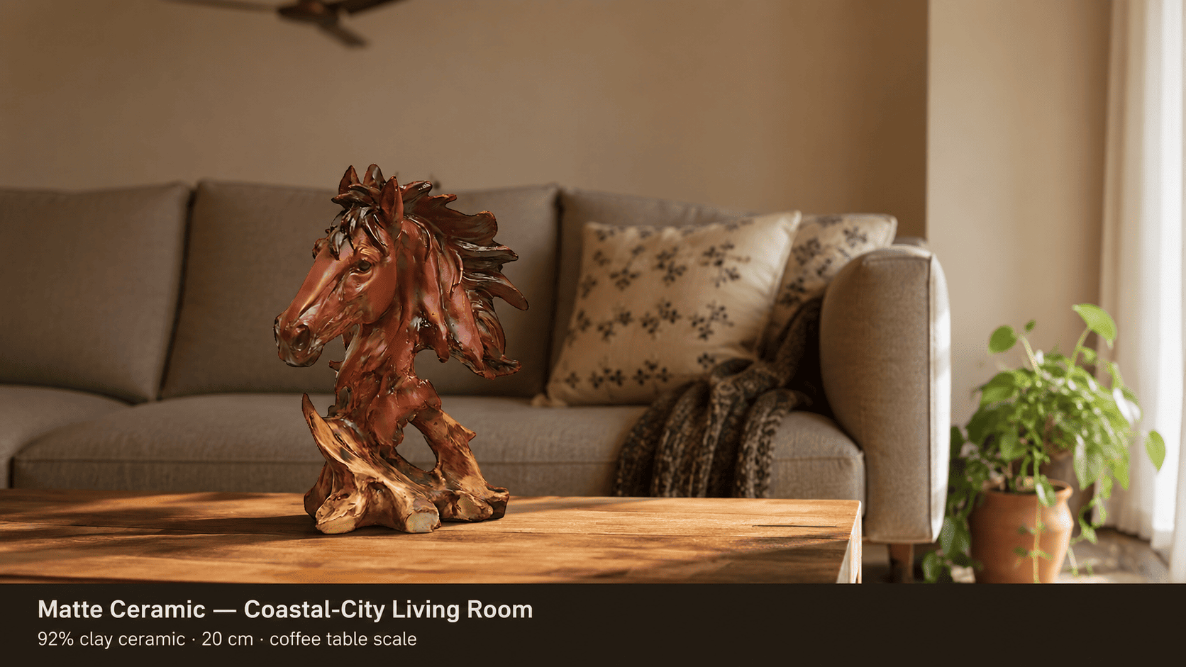 Ceramic vs Resin Showpieces for Indian Living Rooms Which Material Lasts Longer