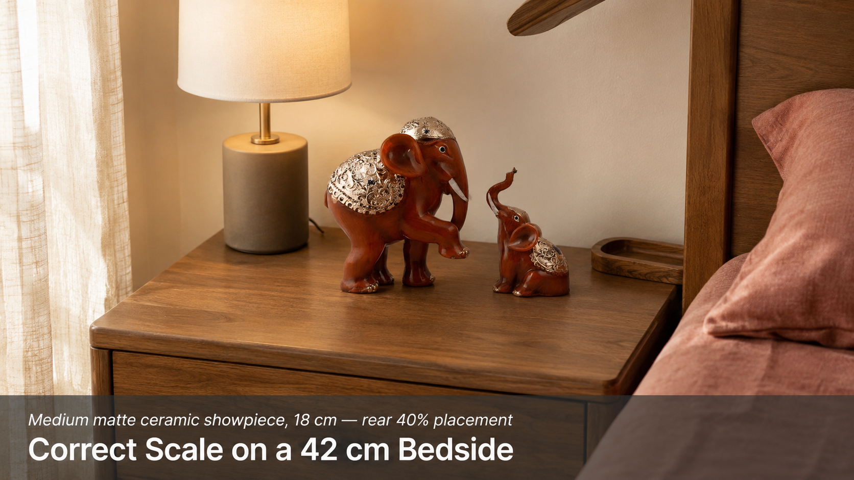 How to Style a Bedside Table to Look Expensive in a Small Indian Bedroom