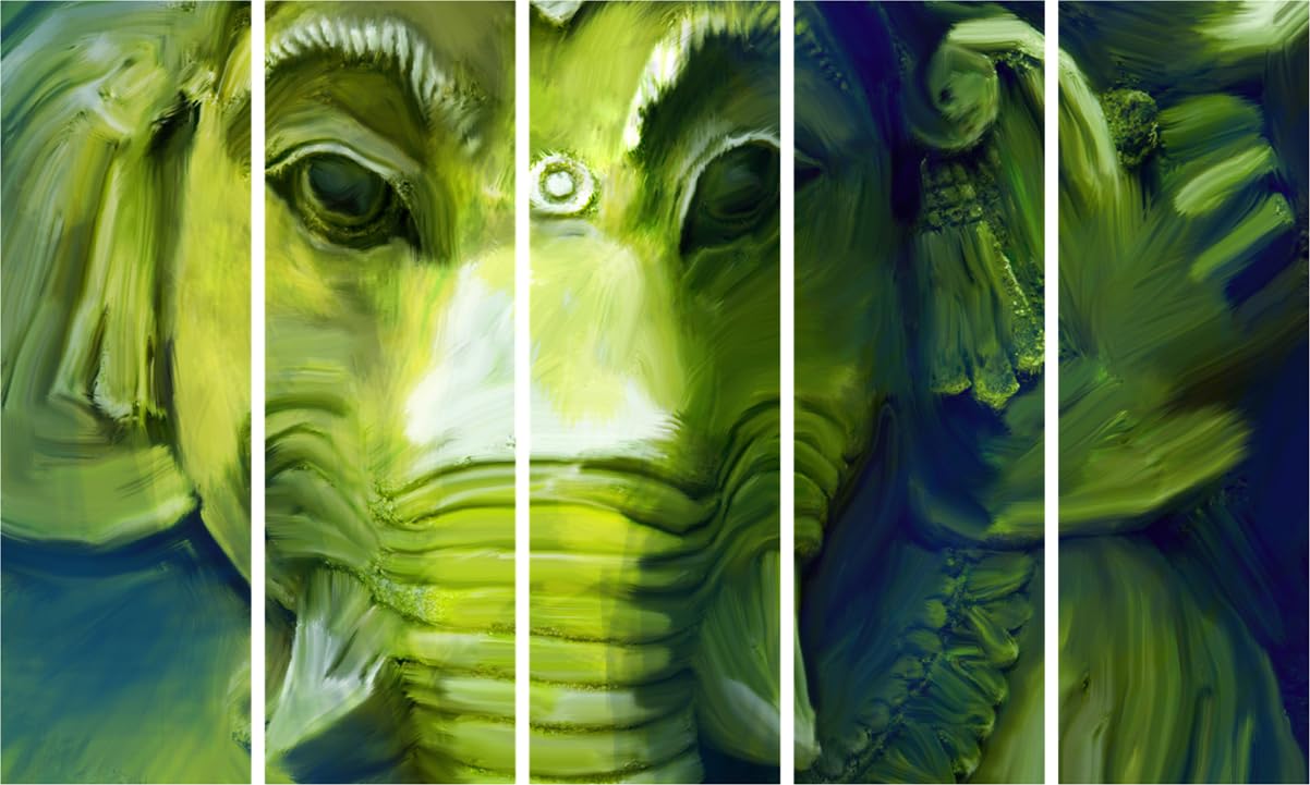 Ganesha-glory Multi-Frame Framed Wall Art That'll Make Your Walls Say 'Om Wow!'