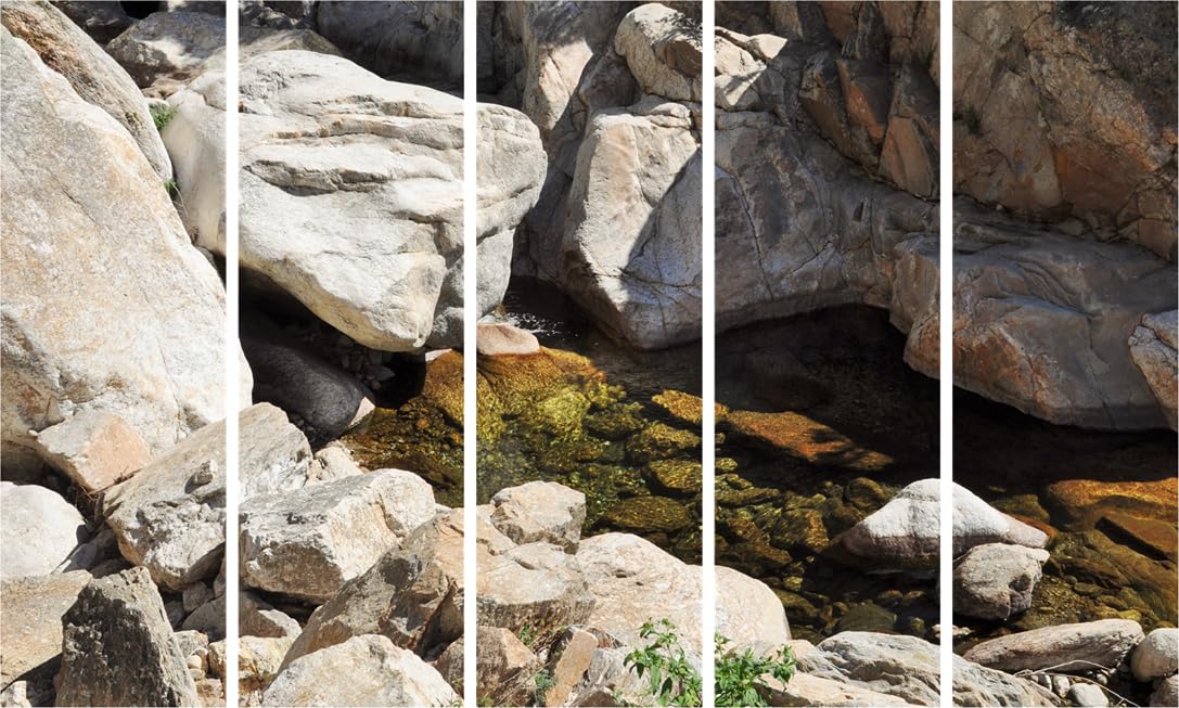 Rock Your Walls: Mega Multi-Frame Photography Framed Wall Art to Rock Your World (127x76cm)