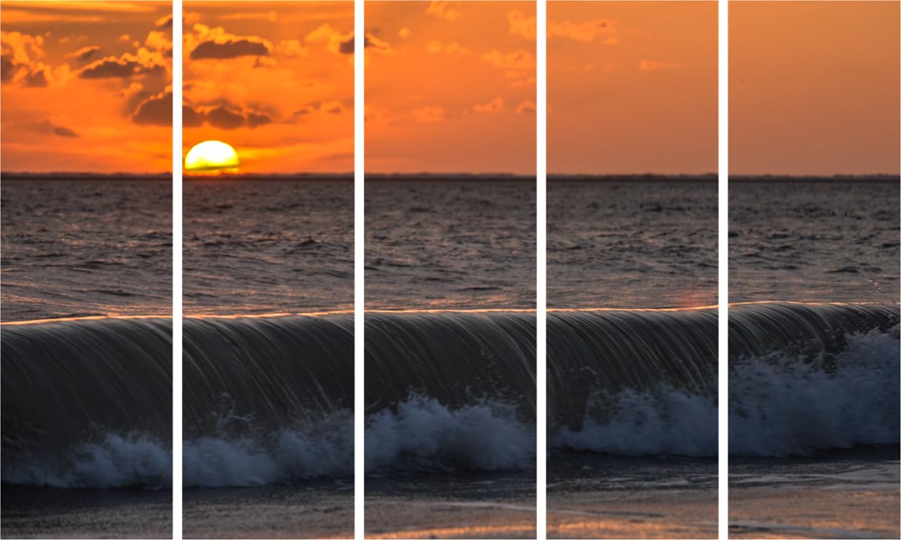 Sunset-tastic Multi-Frame Wall Art to Brighten Your Space - Framed Photography (127x76cm)