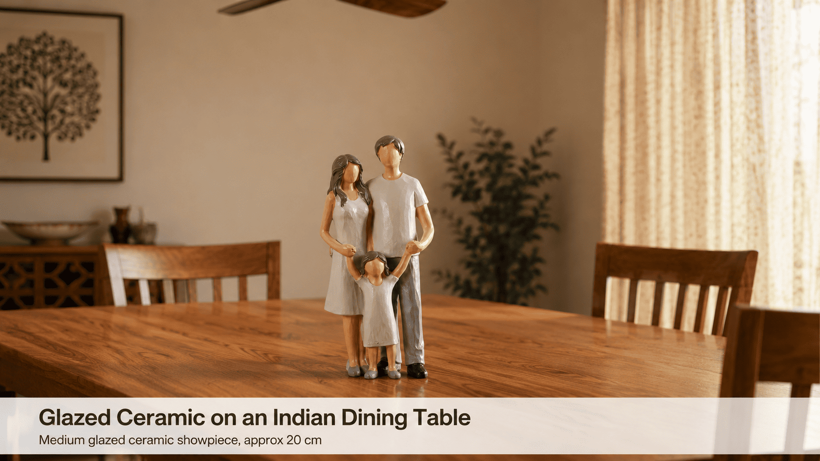 Ceramic vs Resin Showpieces for Your Dining Table: Which Lasts Longer in Indian Homes