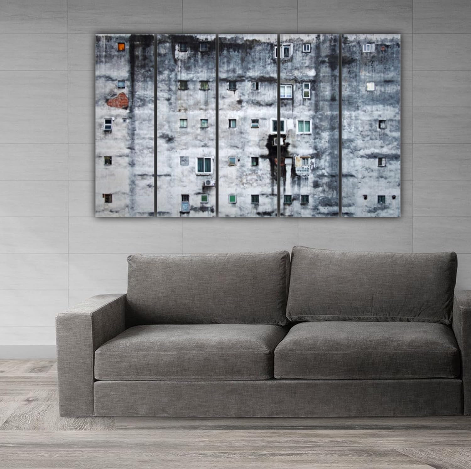 Parisian Time-Travel Multi-Frame Wall Art That'll Make Your Walls Jealous in a minimalist entryway.