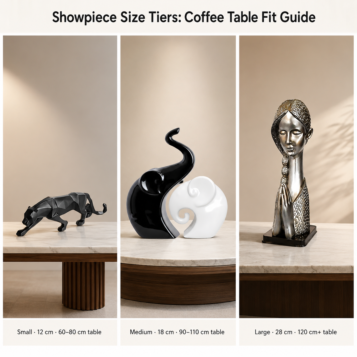 What Size Showpiece Belongs on a Coffee Table A Beginners Guide