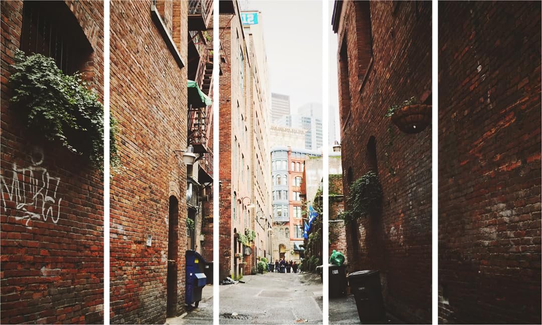 City-slickin' 5-Panel Framed Wall Art That'll Make Your Walls Wish They Lived Downtown