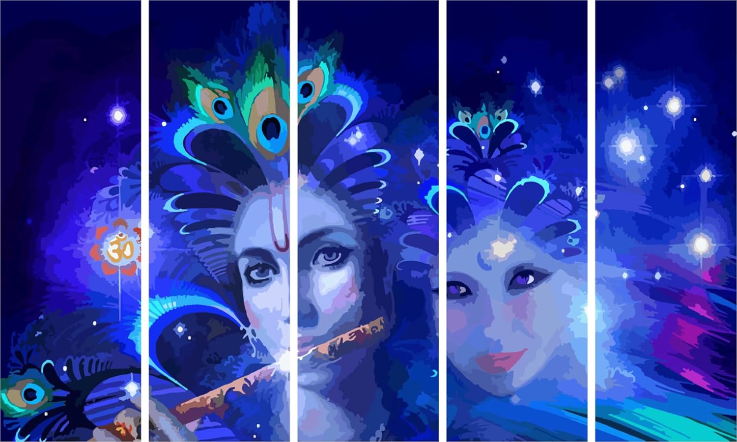 Krishna-ful Decor: Framed Radha Krishna Wall Art Thatll Steal the Show