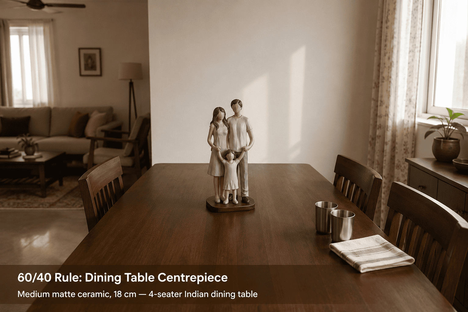 Best Dining Room Décor Accents for Indian Apartments Under 1000 Sq Ft