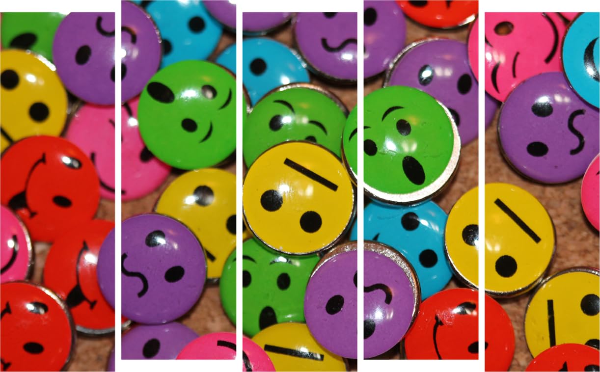 Grin and Hang It: Multi-Frame Photography Framed Wall Art for Smile Squad (150x76cm)