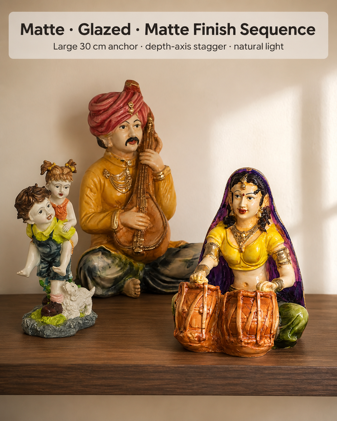 How to Group Decorative Accents on a Shelf Without Looking Cluttered