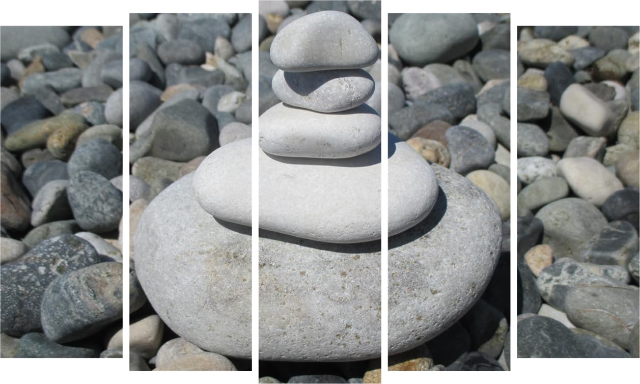 Rock Your Room: Stunning Stones Photography Framed Wall Art That'll Make Your Walls Shine (127x76cm)