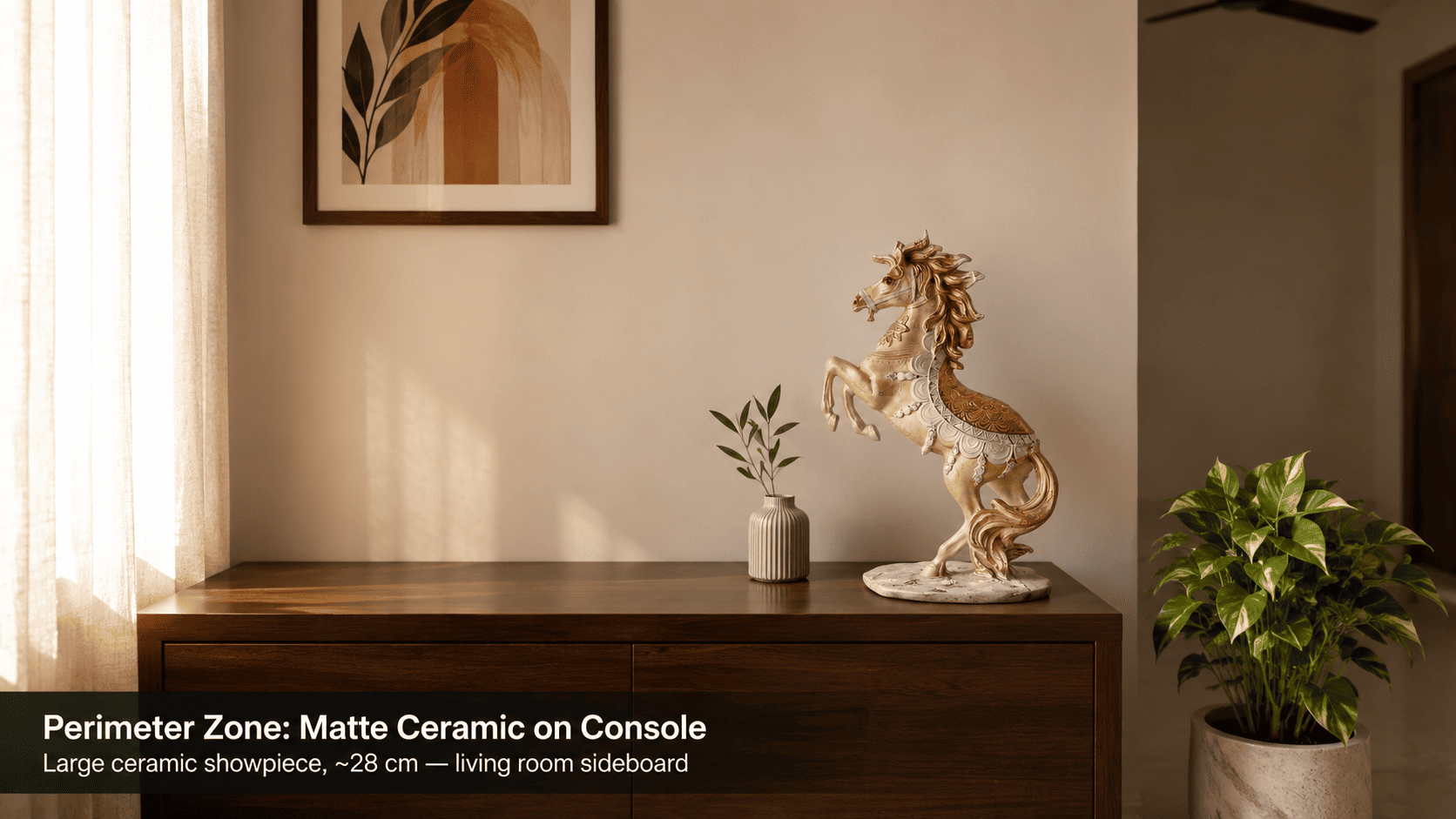 Ceramic vs Resin Showpieces for a Large Living Room Which Material Lasts Longer in Indian Conditions