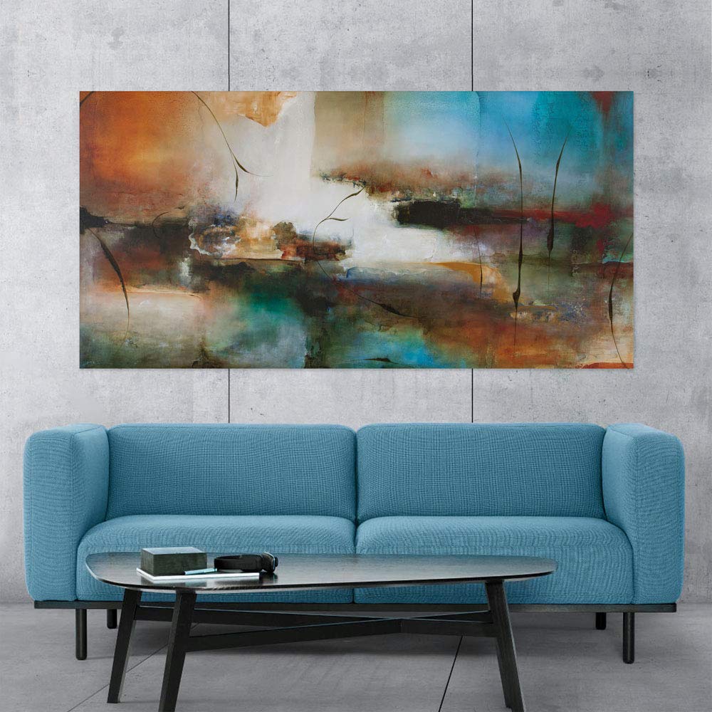 Hallu-Cool-ations: Abstract Framed Wall Art That'll Blow Your Mind (85x40.5cm)