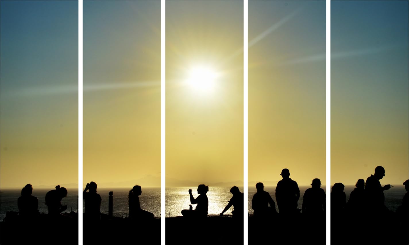 Sunset-sational Multi-Frame Framed Wall Art That'll Shore Up Your Style (127x76cm)