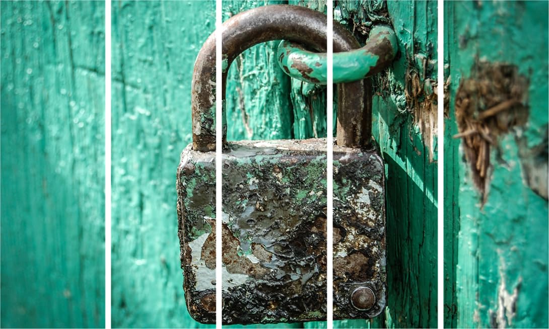 Lock-tastic Photography Framed Wall Art That'll Unlock Your Space (Multi-Frame 150x76cm)