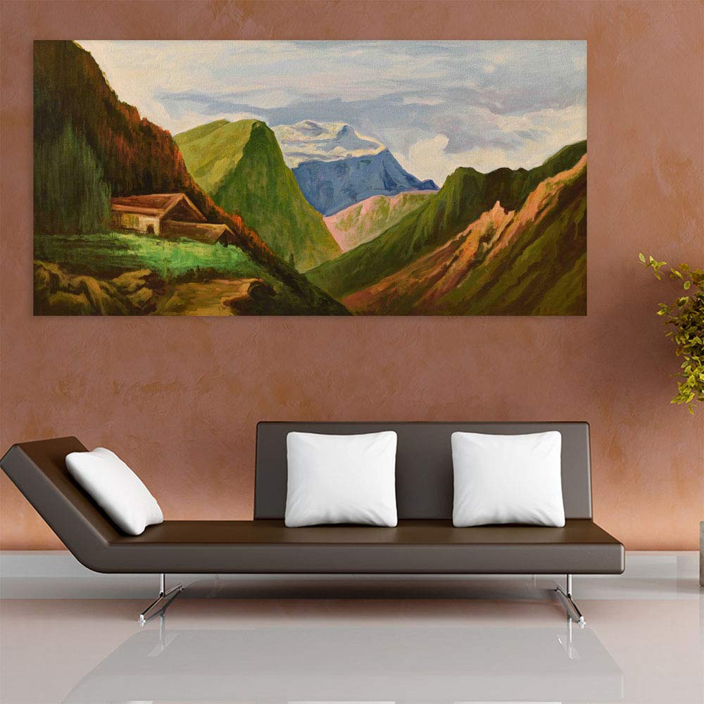 Landscape-tastic Abstract Framed Wall Art That'll Make Walls Go Wow (85x40.5cm)