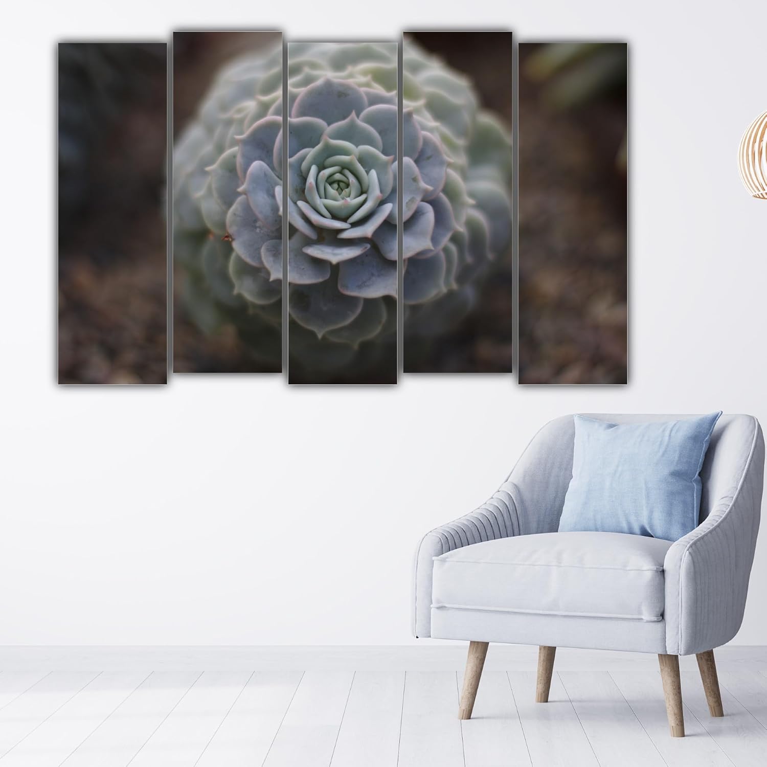 Petal-Perfect Framed Flower Photography Wall Art - Multi-Panel Blossom Spectacle (127x76cm) showcasing vibrant floral petals
