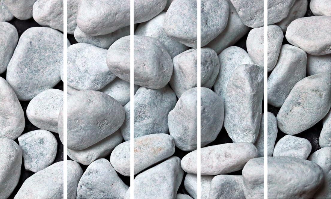 Pebble-palooza Multi-Frame Photography Framed Wall Art That'll Rock Your Walls (127x76cm)