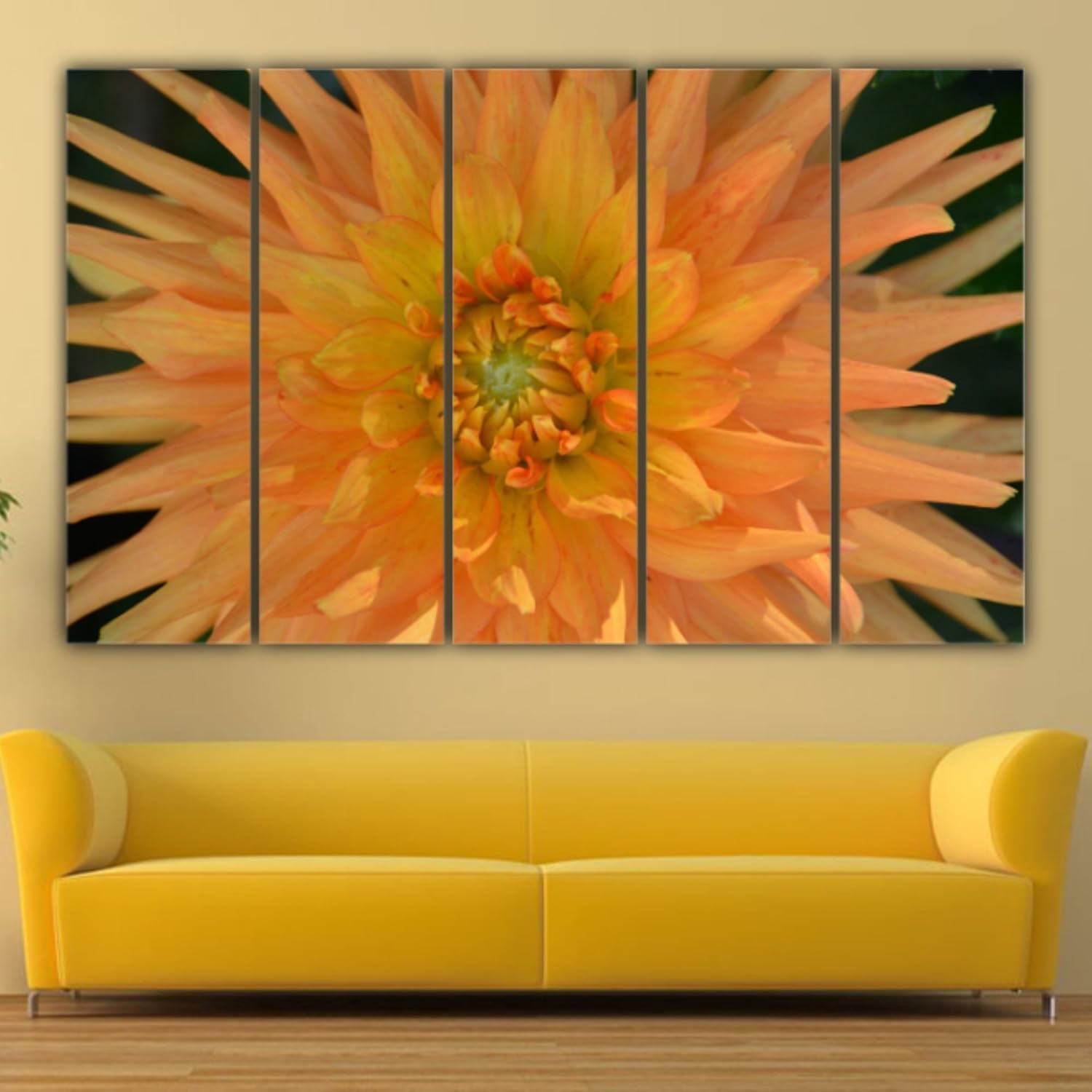 Close-up of vivid multicolor blossoms in the Petal-Popping Flower Photography Framed Wall Art
