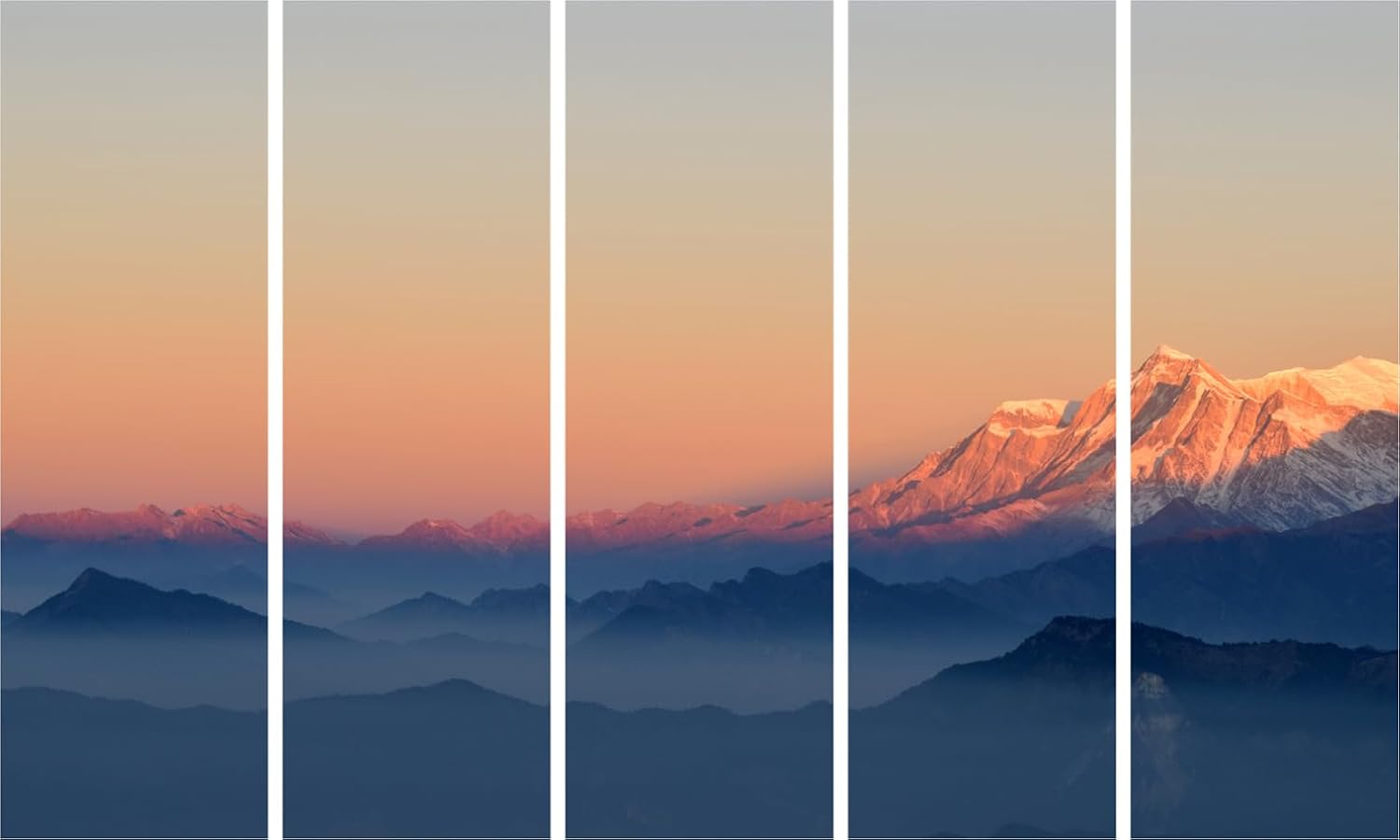 Peek-a-Peak Photography: Framed Multi-Panel Wall Art That'll Make Your Walls Marvel (150x76cm)