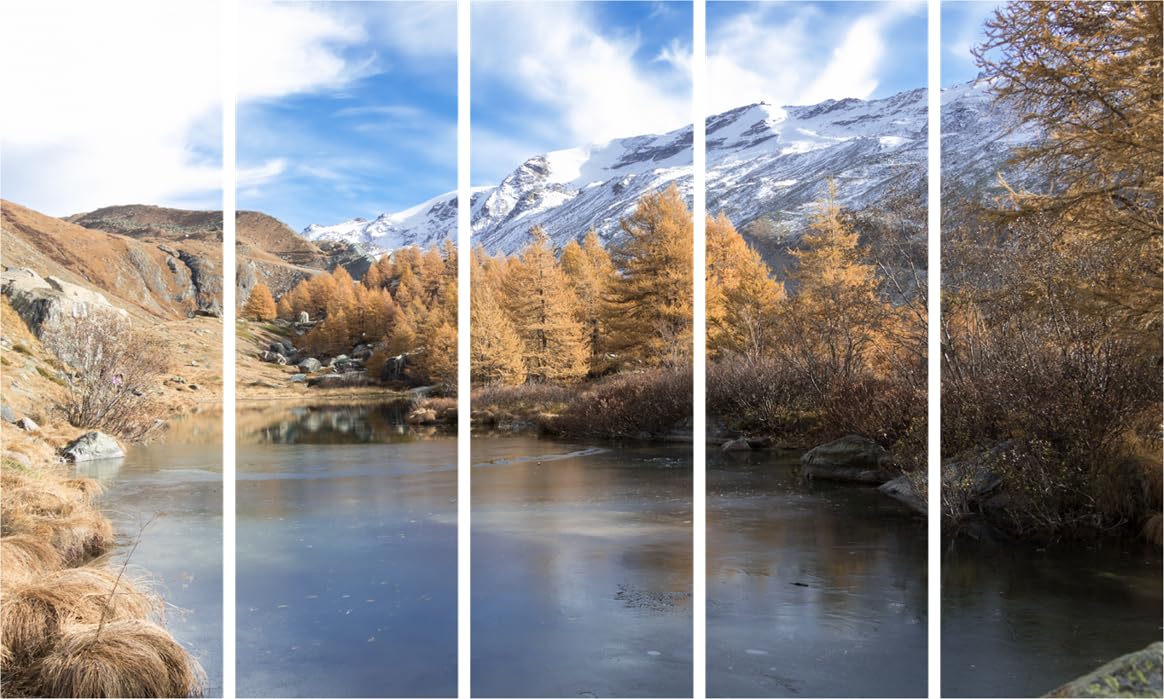 Nature's Calling: 5-Panel Framed Wall Art That'll Leaf Your Walls Happy
