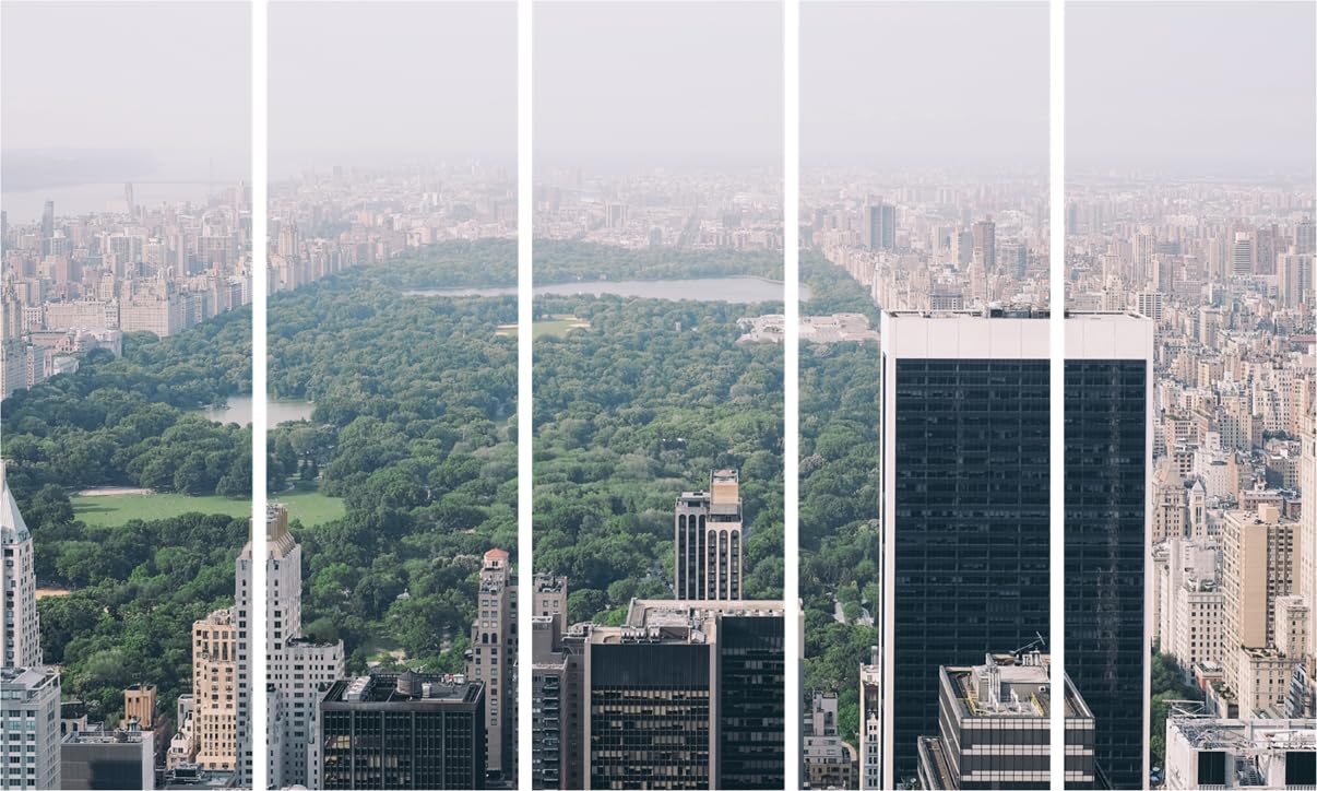 Cityscape Carousel: 5-Framed Skyline Wall Art That'll Dazzle