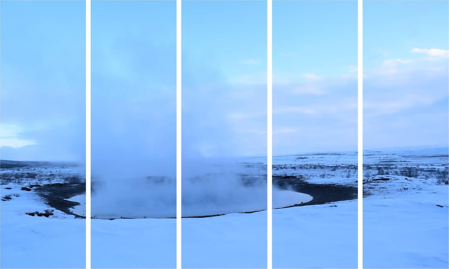 Snow-tastic 5-Frame Framed Wall Art Chill-Fest