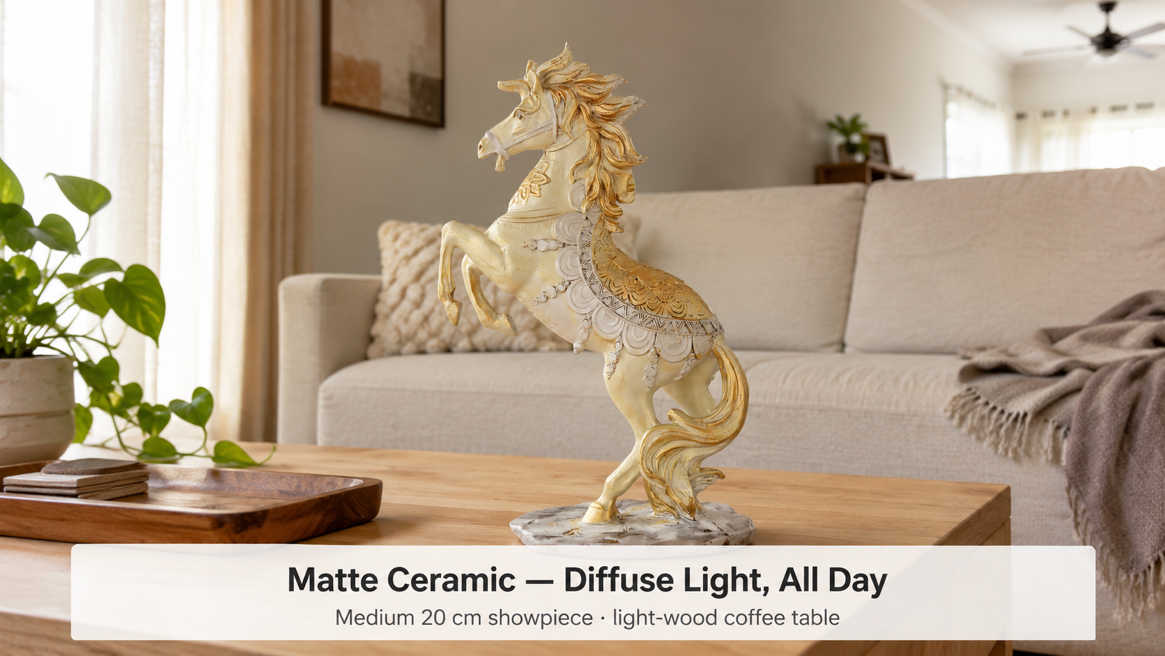 Matte vs Glazed Ceramic Showpieces Which Finish Suits Modern Indian Interiors