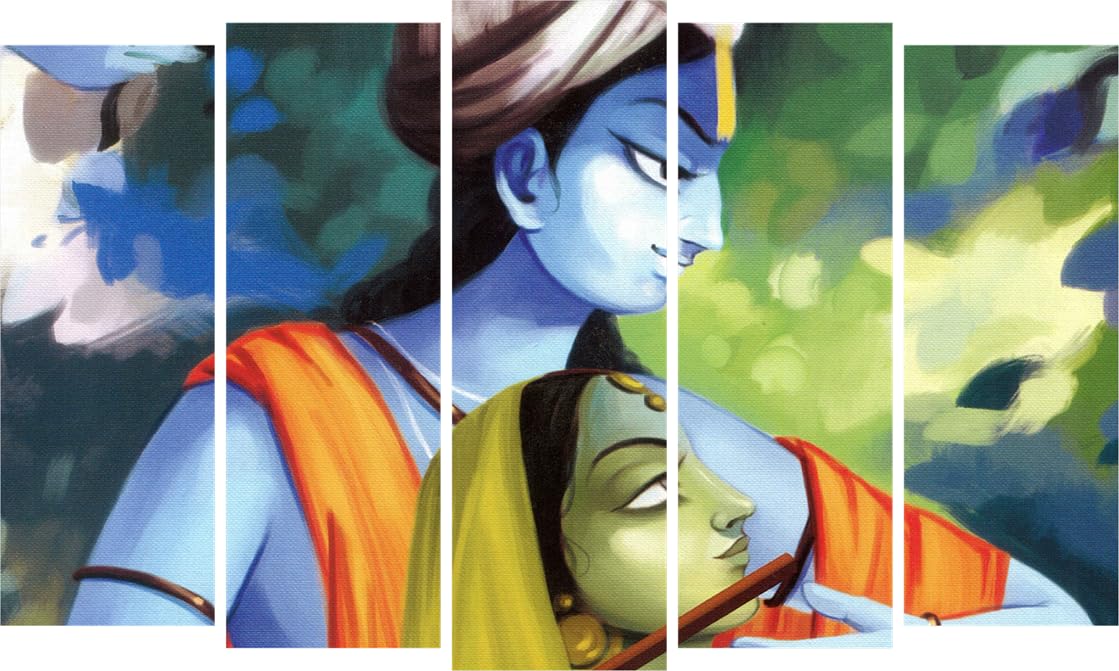 Krishna-tastic 5-Panel Framed Wall Art That'll Bless Your Walls