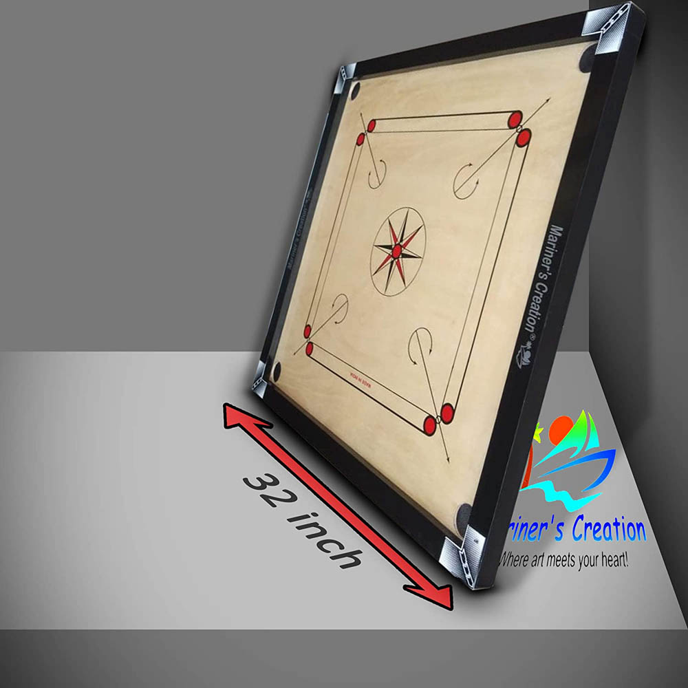 How to draw Carrom board and pieces - YouTube