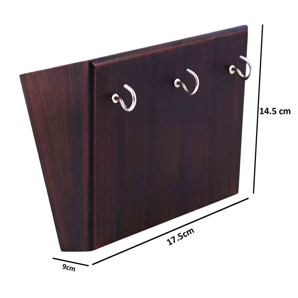 Wooden Wall Self and Key Holder Online