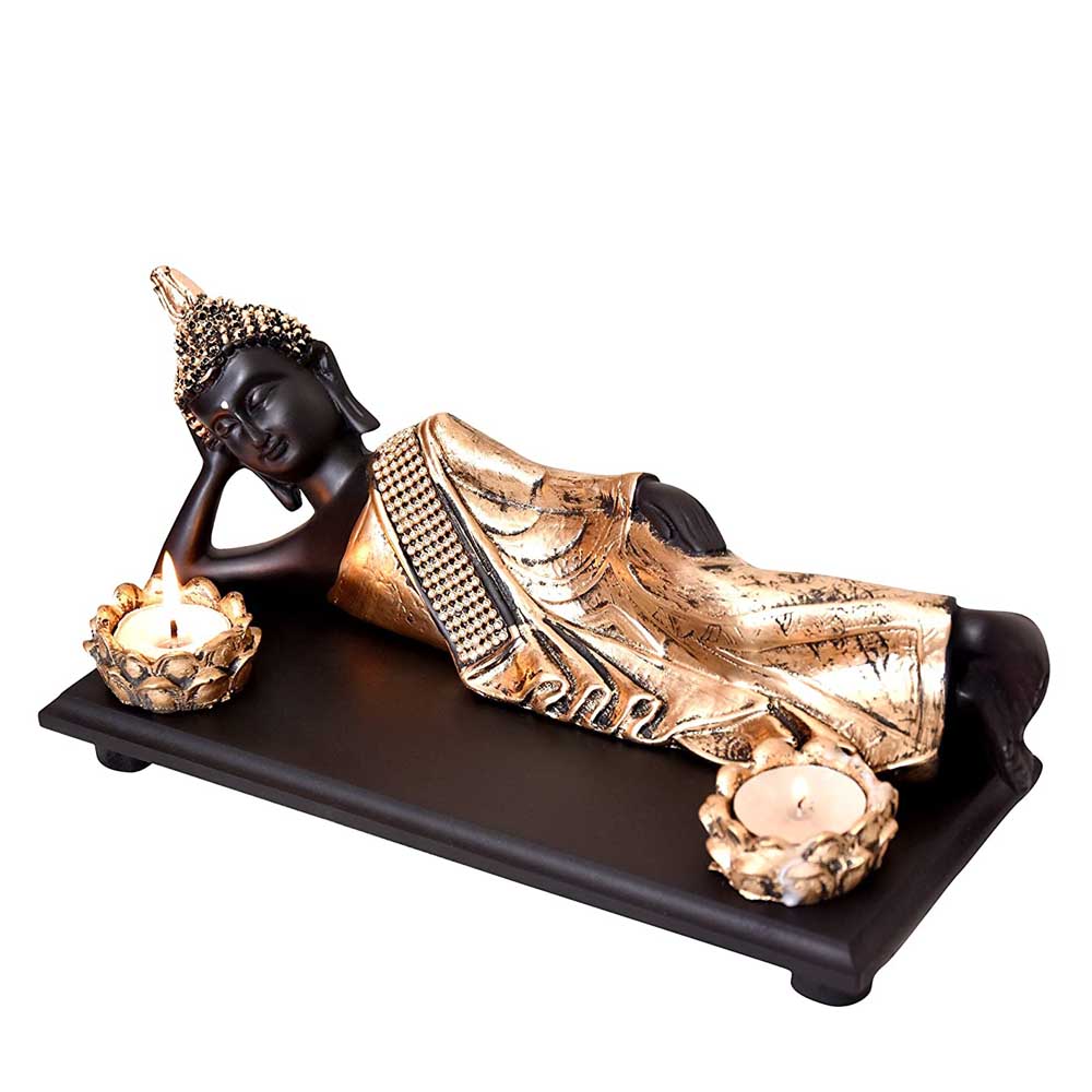 Divine Resting Buddha Figurine for Home Décor