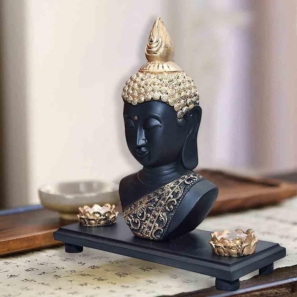 Divine Buddha Showpiece on a Platform