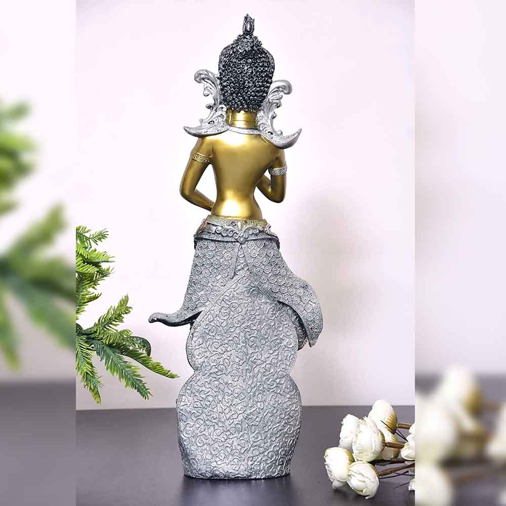 Colorful Polyresin Buddha Statue